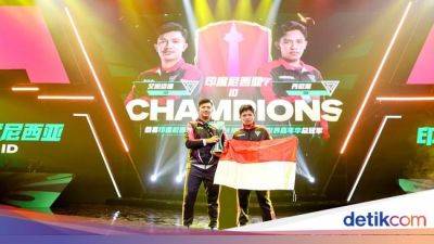 Ea Sports - Indonesia Juara di Dunia Sepakbola Virtual - sport.detik.com - China - Indonesia