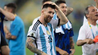 Lionel Messi ruled out for Argentina friendlies due to injury - ESPN