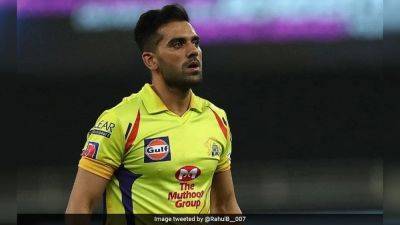Daryl Mitchell - Deepak Chahar - "Athletes Shouldn't Be Put Down When They're Young": CSK Star Deepak Chahar's Heartfelt Plea - sports.ndtv.com - India - Afghanistan - county Mitchell