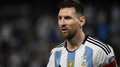 Lionel Messi Out Of Argentina Friendlies Due To Injury