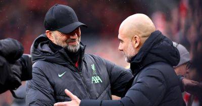 Pep Guardiola and Man City could still face Jurgen Klopp's Liverpool in incredible Premier League title decider