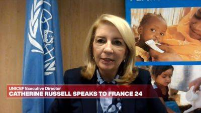 'We cannot have children starving to death in Gaza, it's not acceptable': UNICEF chief - france24.com - France - Israel - Palestine