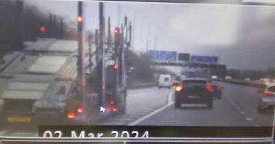 Police stop HGV driver after M60 incident - and arrest him soon after
