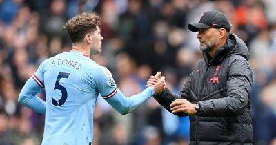 'Can't be letting that happen!' - John Stones says Man City will end Liverpool FC quadruple hopes