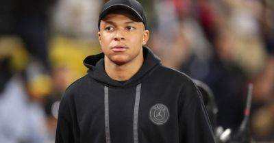 Kylian Mbappe heads for stands after half-time exit in draw with Monaco