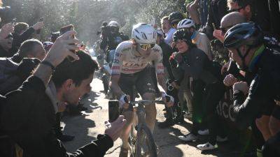 UAE's Tadej Pogacar charges to stunning win in Strade Bianche cycling competition