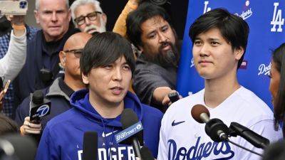 Shohei Ohtani's interpreter accused of stealing millions from Dodgers star to gamble: report