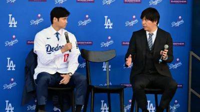 Ohtani's interpreter fired by Dodgers after allegations of illegal gambling, theft from superstar