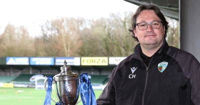 TNS boss Craig Harrison hopes homework pays off against Airdrie in cup final