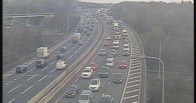 M60 traffic LIVE as drivers hit with long queues and lane closures - latest updates - manchestereveningnews.co.uk