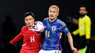 Paris Olympics - North Korea vs Japan World Cup qualifier off over 'unforeseen circumstances' - channelnewsasia.com - Japan - Saudi Arabia - North Korea
