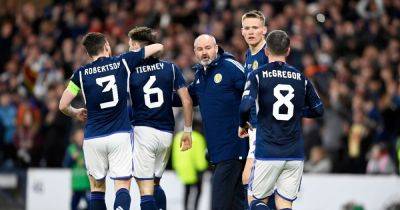 Che Adams - Lyndon Dykes - Steve Clarke - Lawrence Shankland - 5 Scotland surprises Steve Clarke could spring against Netherlands as cryptic line up message has Tartan Army guessing - dailyrecord.co.uk - Germany - Netherlands - Scotland
