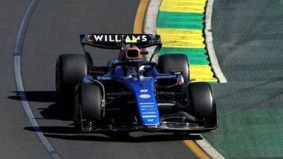 Alex Albon - Logan Sargeant - Williams - Sargeant out of Australian GP so Albon can race - channelnewsasia.com - Usa - Australia - Thailand