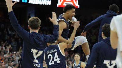 No. 13 Yale pulls off NCAA tourney stunner, takes down No. 4 Auburn - ESPN