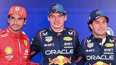 Max Verstappen On Pole Ahead Of Carlos Sainz At Australian Grand Prix
