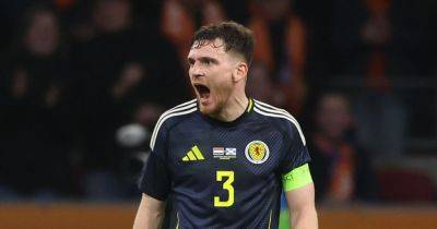 Andy Robertson - Steve Clarke - Lawrence Shankland - Every Andy Robertson word from epic Scotland rant as 'dropped standards' called out in furious Euro 2024 reality check - dailyrecord.co.uk - France - Germany - Netherlands - Spain - Scotland - Norway - Cyprus - Georgia