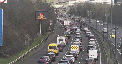 M4 crash causes long queues - live updates