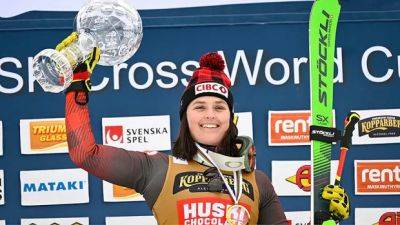 Canada's Marielle Thompson earns 4th Crystal Globe in women's ski cross