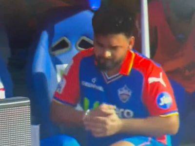 Punjab Kings - Rishabh Pant - Watch: Rishabh Pant Frustrated After Failing To Set Stage On Fire In Much-Awaited Comeback - sports.ndtv.com - county Kings