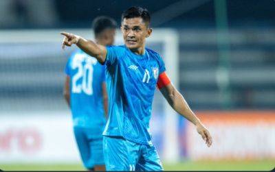 Sunil Chhetri Set For 150th International Cap, To Be Feted By AIFF