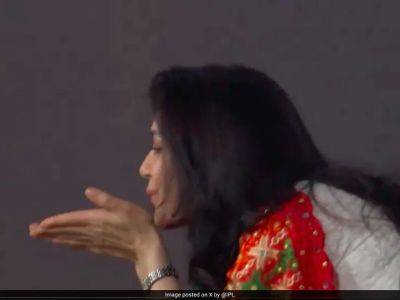Watch: Preity Zinta Sends Flying Kisses On Punjab Kings' Perfect Start To IPL 2024