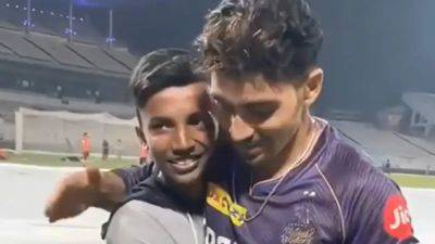 Watch: KKR's Rahmanullah Gurbaz Gifts Fan His Gloves, Wins Hearts With His Gesture