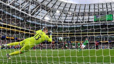 Sammie Szmodics - Seamus Coleman - Evan Ferguson - International - Josh Cullen - Penalty pain for Ferguson but Ireland hold Belgians - rte.ie - Belgium - Ireland