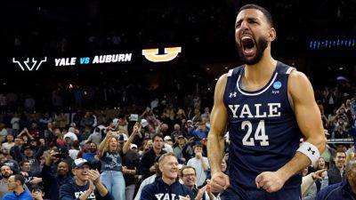 Yale men’s basketball rallies for another March Madness upset over No. 4 seed Auburn