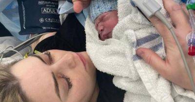 Mum's heartbreak as one of her twin boys dies in the womb
