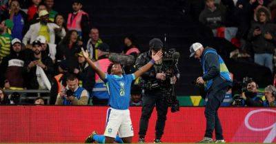 Gareth Southgate - Lucas Paquetá - Wembley Stadium - England beaten at Wembley as Endrick announces himself with Brazil winner - breakingnews.ie - France - Brazil