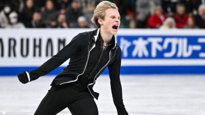 American Ilia Malinin takes men's world figure skating crown - ESPN