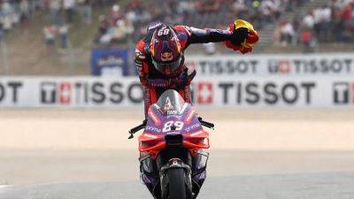 Martin wins Portuguese GP while rookie Acosta earns first podium