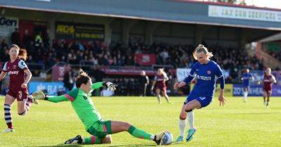Erin Cuthbert - Lauren James - Chelsea return to top spot in WSL after beating struggling West Ham - breakingnews.ie