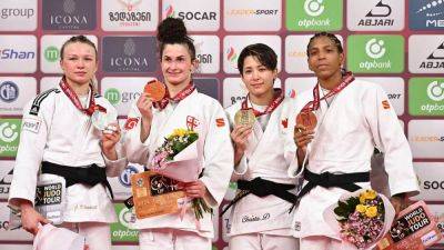 Georgia wins gold at first day of Judo Grand Slam in Tbilisi - euronews.com - France - Italy - Georgia