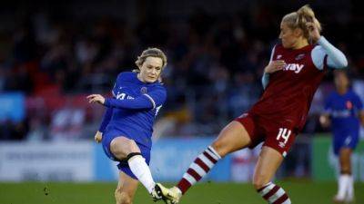 Vivianne Miedema - Erin Cuthbert - Bethany England - Chelsea back on top of WSL after 2-0 win over West Ham - channelnewsasia.com