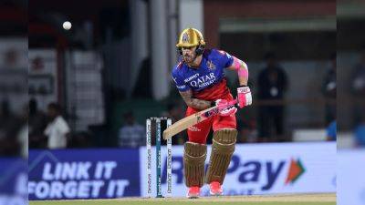 "Great Place To Bat": Faf Du Plessis On M Chinnaswamy Pitch Ahead Of Clash vs Punjab Kings
