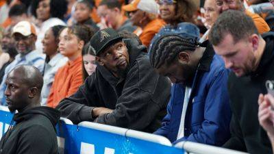 Kevin Durant - Phoenix Suns - Caleb Williams - Kevin Durant, Caleb Williams lead celebrity sightings in March Madness - ESPN - espn.com - state Texas - state Alabama - county Russell
