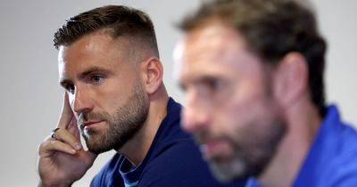 Gareth Southgate gives worrying Luke Shaw injury update before Manchester United run-in