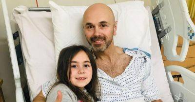 "We had to sit our seven-year-old down and tell her daddy has cancer"
