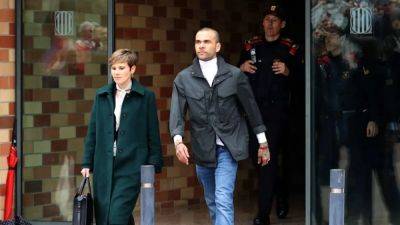 Dani Alves, convicted over rape, leaves Spanish prison after posting bail