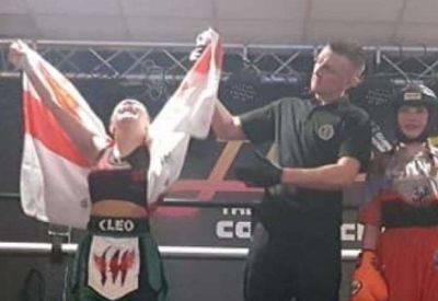 Teenager Cleo Musslewhite of Margate-based The Falcons Kickboxing Club wins World Ring Sports Association title - kentonline.co.uk - Britain - county Marshall