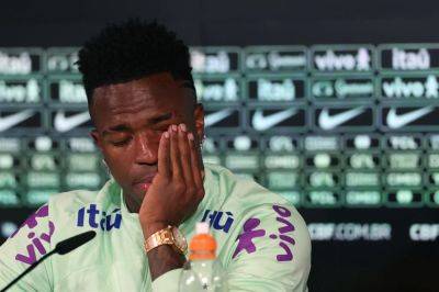 WATCH | Brazil's Vinicius in tears: 'Racism reducing my desire to play football'