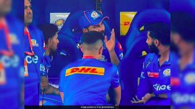 Rohit Sharma, Jasprit Bumrah's Intense Chat In MI Dugout Triggers Speculation On Socal Media