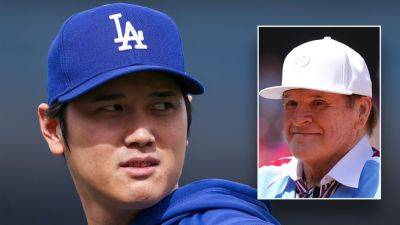 Pete Rose makes eye-popping comment about Shohei Ohtani amid gambling scandal with ex-translator - foxnews.com - Usa - Japan - Los Angeles - county San Diego - county Park