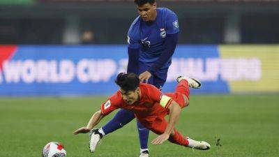 Singapore fall 4-1 to China in World Cup qualifier after Wu Lei double