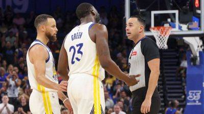Kevin Durant - Orlando Magic - Steve Kerr - Draymond Green - Warriors' Draymond Green ejected after arguing with official vs. Magic - ESPN - espn.com