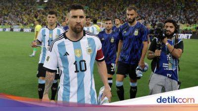 Lionel Messi - Angel Di-Maria - Lionel Scaloni - Scaloni: Cuma Messi & Di Maria yang Dijamin Masuk Skuad Copa America - sport.detik.com - Argentina - Chile - El Salvador - Peru