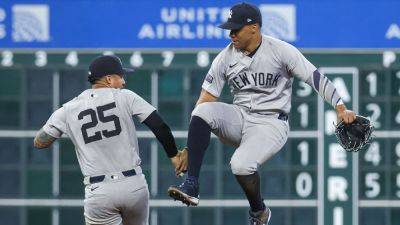 Juan Soto - Juan Soto delivers game-saving throw in New York Yankees debut - ESPN - espn.com - New York