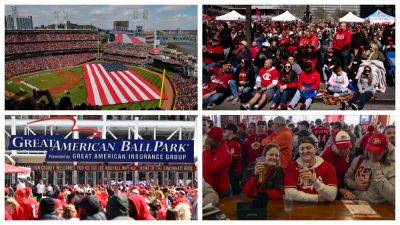 Cincinnati Reds Continue To Deliver The Best Opening Day In MLB: PHOTOS - foxnews.com - Usa - Washington - county Day - San Francisco - Los Angeles - state Ohio