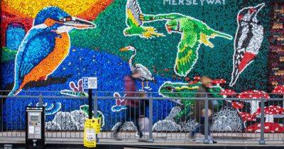 Amazing mural with a twist appears in Greater Manchester town